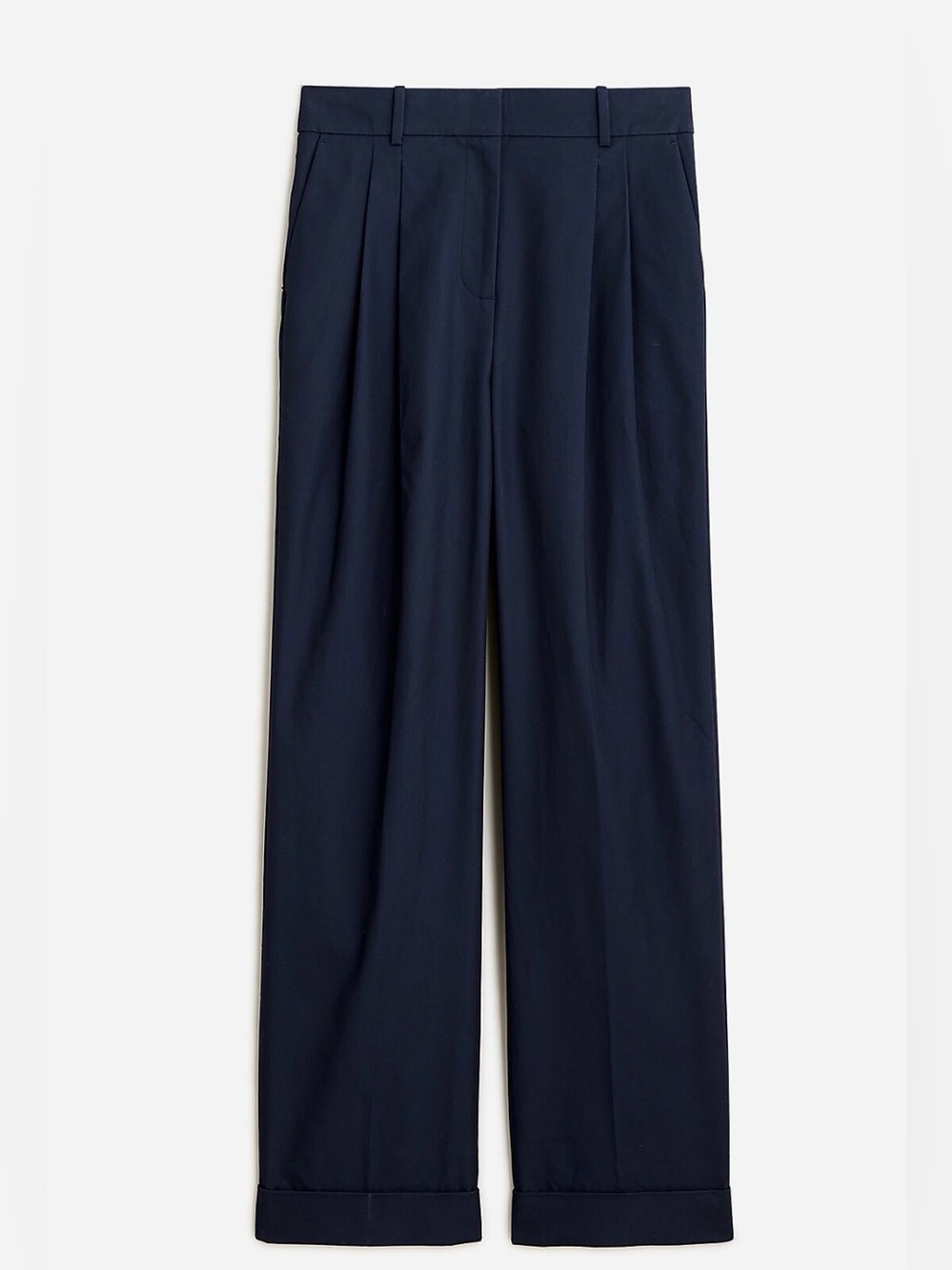 J.Crew Collection Trench Canvas Wide Leg Pant